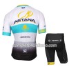 Completo Maglia Ciclismo + Pantaloncino 2017 Astana Pro Team Bambino N002